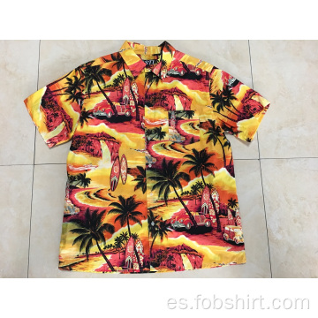 Camisa casual hawaiana para hombre